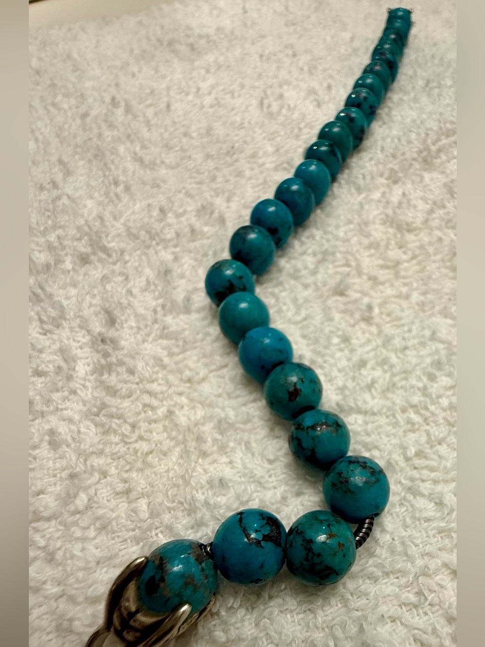 David Yurman Spiritual Bead Bracelet | Turquoise | 8mm | 8.5”